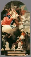 Tiepolo, Giovanni Battista - The Virgin Appearing to St Philip Neri